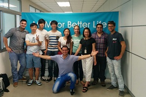 סטודנטים למדעי המחשב השתלבו במחקר של חברת אינטל במשלחת לטיוואן